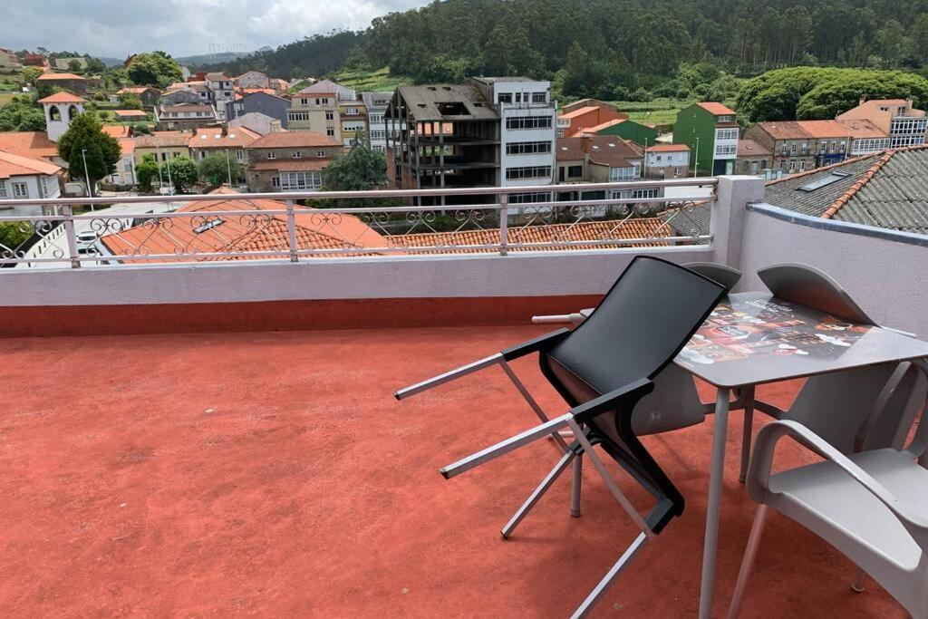 Duplex Con Terraza Villa Ponte Do Porto Luaran gambar