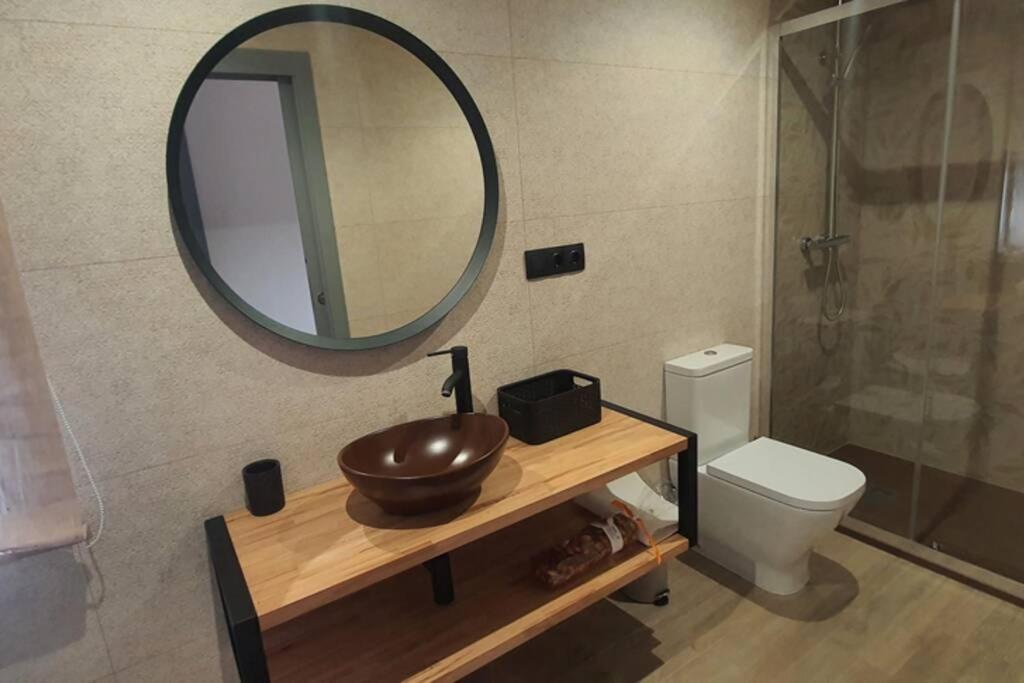 Duplex Con Terraza Villa Ponte Do Porto Luaran gambar